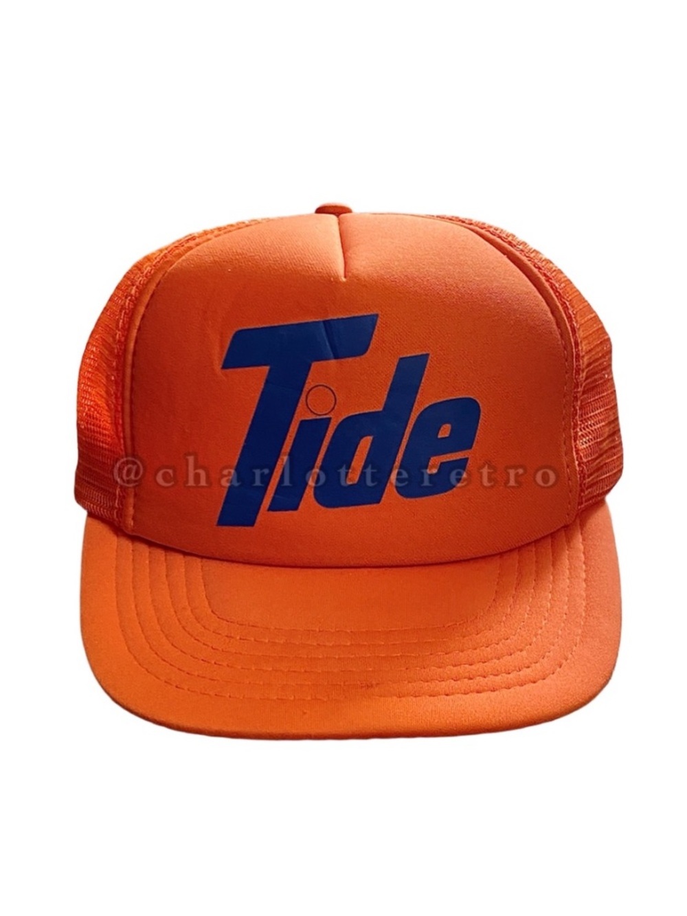 vtg TIDE Promo Snapback Trucker Hat